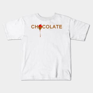 Chocolate and Strawberry Kids T-Shirt